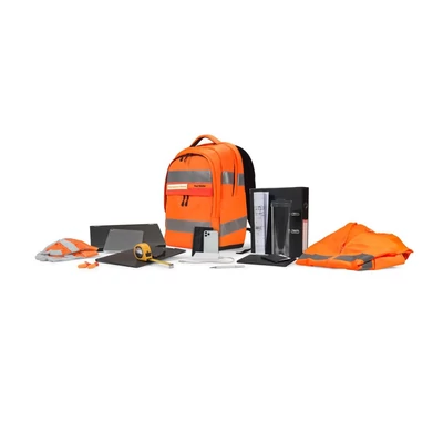 Kép 10/10 - Dicota Backpack Hi-Vis 25 litres Orange