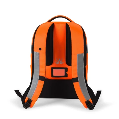 Kép 4/10 - Dicota Backpack Hi-Vis 25 litres Orange