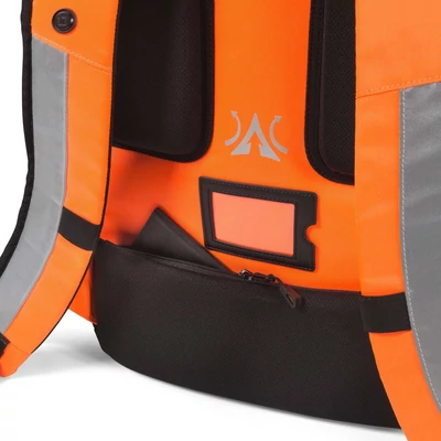 Kép 6/10 - Dicota Backpack Hi-Vis 25 litres Orange