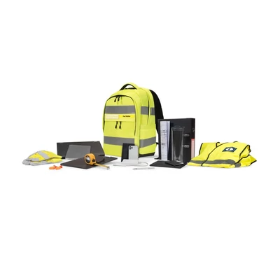 Kép 10/10 - Dicota Backpack Hi-Vis 25 litres Yellow