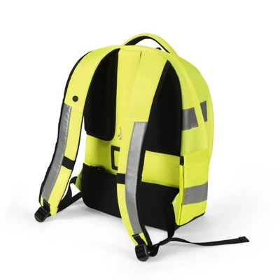 Kép 2/10 - Dicota Backpack Hi-Vis 25 litres Yellow