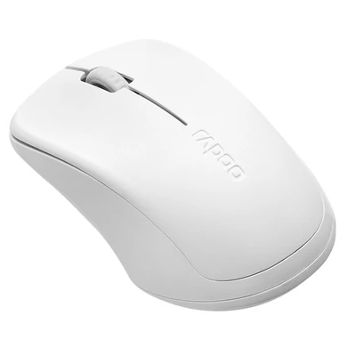 Kép 2/5 - Rapoo 1680 Silent Wireless Optical Mouse White