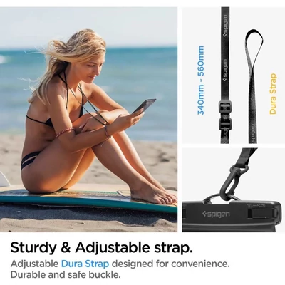 Kép 13/14 - Spigen Aqua Shield WaterProof Case A601 2 Pack Black