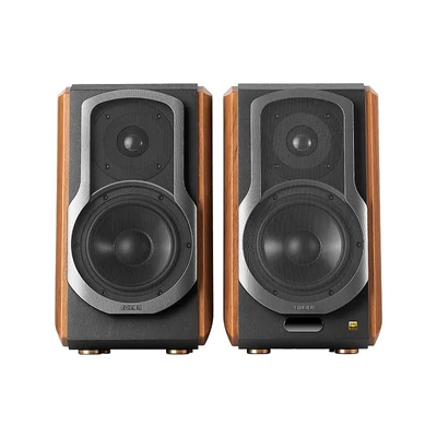 Kép 3/5 - Edifier S1000MKII Bookshelf Speaker for Your Daily Usage Brown