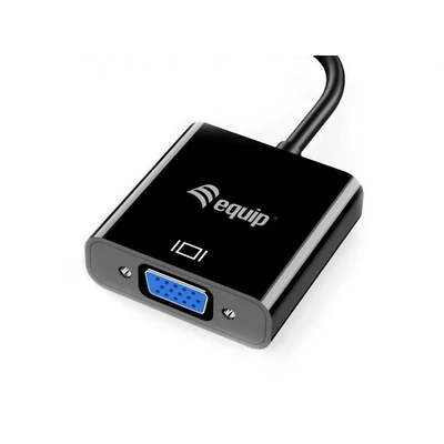 Kép 3/4 - EQuip USB 3.0 to VGA (HD15) Adapter Black