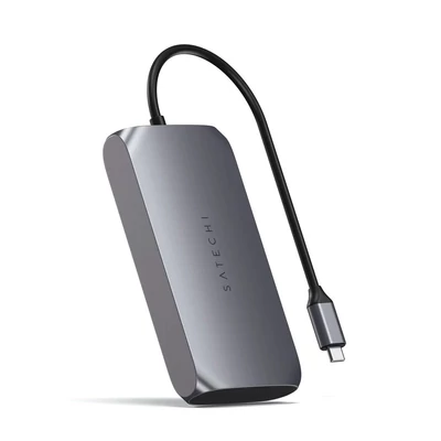 Kép 2/5 - Satechi USB-C Multimedia Adapter M1 Aluminium