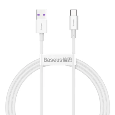 Baseus Superior USB-A USB-C 1m White