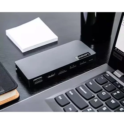 Kép 6/7 - Lenovo Powered USB-C Travel Hub Iron Gray