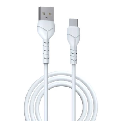 Kép 2/2 - Devia Kintone Series Cable For Type-C 1m White