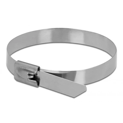 Kép 2/2 - DeLock Stainless Steel Cable Ties L 400 x W 7.9 mm 10 pieces