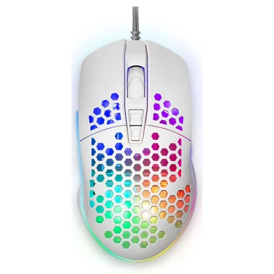 Yenkee Shotgun RGB Gamer Mouse White