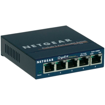 Netgear GS105GE 5 portos gigabit ProSafe Plus switch