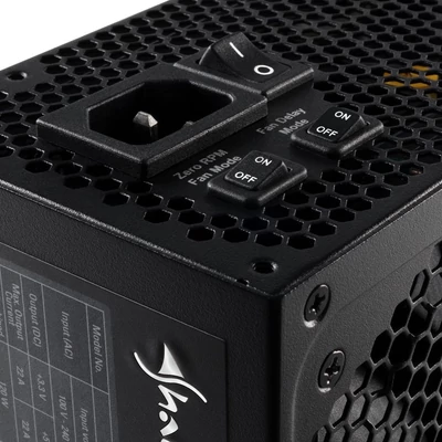 Kép 3/4 - Sharkoon 850W 80+ Gold SilentStorm Cool Zero
