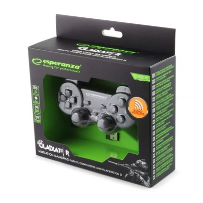 Kép 2/2 - Esperanza Gladiator Wireless Gamepad Black