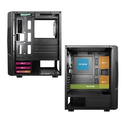 Kép 7/7 - Spirit Of Gamer Clone 3 RGB Window Black