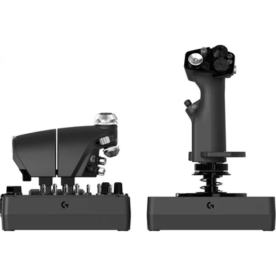 Kép 2/3 - Logitech X56 H.O.T.A.S USB Joystick Black