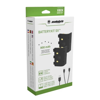 Kép 4/5 - snakebyte Battery:Kit SX (Series X|S) Black