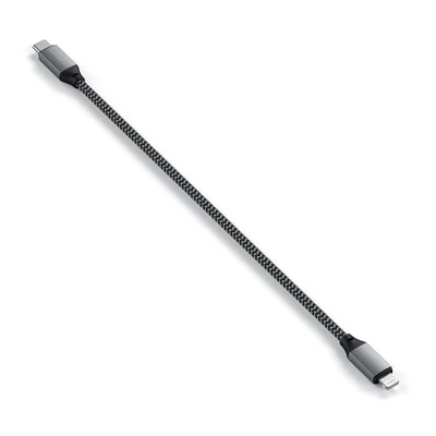 Kép 4/5 - Satechi USB-C to Lightning Cable 0,25m Space Grey