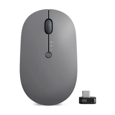 Kép 6/7 - Lenovo Go Wireless Multi Device Mouse Storm Gray