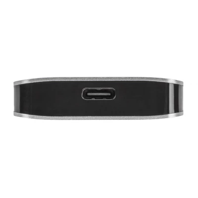Kép 6/6 - Targus USB-C Multi-Port Hub with 2x USB-A and 2x USB-C Ports with 100W PD Pass-Thru Silver