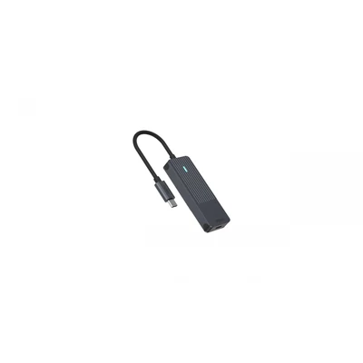 Kép 5/5 - Rapoo 4-portos USB3.2 HUB Grey