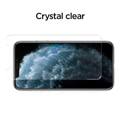 Kép 5/5 - Spigen Align Glas.tR 2 pack - iPhone 11 Pro/XS/X