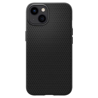 Kép 2/5 - Spigen Liquid Air, matte black - iPhone 13