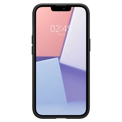 Kép 5/5 - Spigen Liquid Air, matte black - iPhone 13