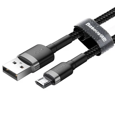 Kép 4/5 - Baseus Cafule Micro-USB Cable 1,5A 2m Black