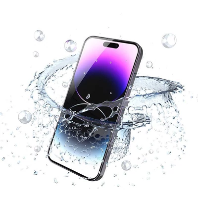 Kép 13/15 - Mobile Origin Screen Guard iPhone 14/13 Pro with easy application