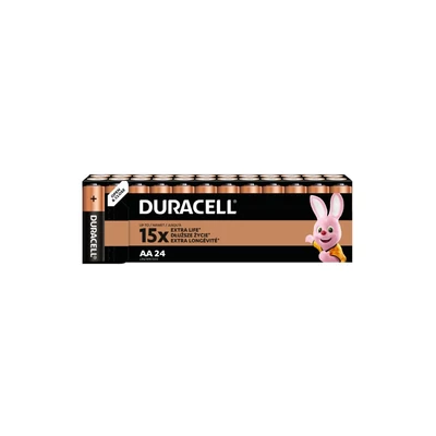 Duracell AA alkáli elem 24db/csomag