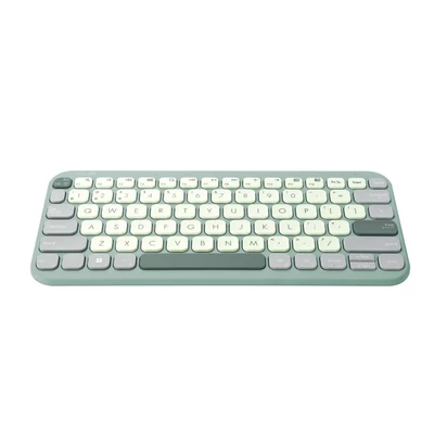 Kép 2/6 - Asus Marshmallow Keyboard KW100 Wireless Keyboard Green Tea Latte HU