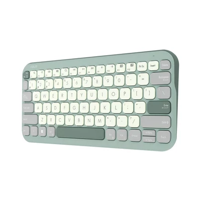 Kép 5/6 - Asus Marshmallow Keyboard KW100 Wireless Keyboard Green Tea Latte HU
