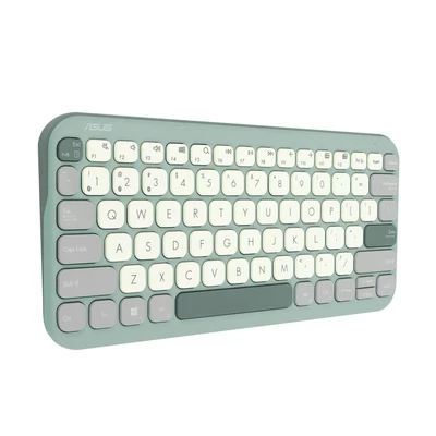 Kép 6/6 - Asus Marshmallow Keyboard KW100 Wireless Keyboard Green Tea Latte HU