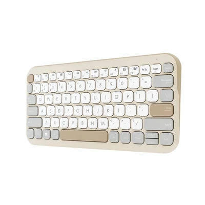 Kép 5/6 - Asus Marshmallow Keyboard KW100 Wireless Keyboard Oat Milk HU