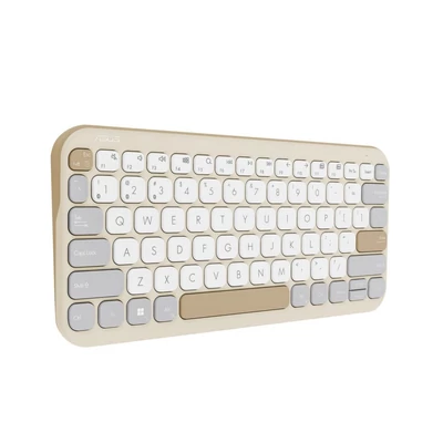 Kép 6/6 - Asus Marshmallow Keyboard KW100 Wireless Keyboard Oat Milk HU