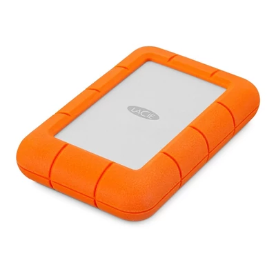 Kép 2/6 - LaCie 5TB 2,5" USB3.0 Rugged Mini Silver/Orange