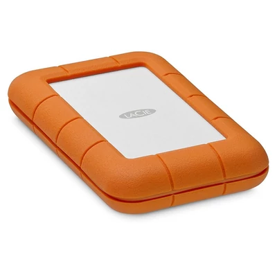 Kép 3/6 - LaCie 2TB 2,5" USB3.0 Rugged Secure USB-C Silver/Orange