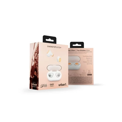 Kép 6/6 - Energy Sistem Urban 1 True Wireless Headset White