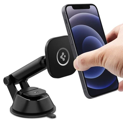 Kép 3/5 - Spigen OneTap Magnetic Car Mount Dash for MagSafe