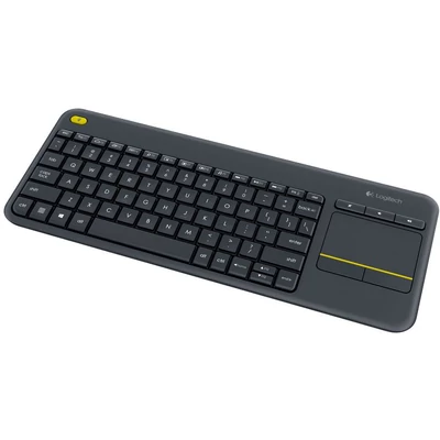 Kép 2/5 - Logitech K400 Plus Wireless Touch Keyboard Black UK