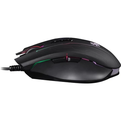 Kép 2/5 - A4-Tech Bloody Q81 Circuit RGB Gamer Mouse Black