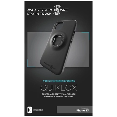 Kép 3/3 - FIXED Crotective case Interphone QUIKLOX for Apple iPhone 13 Pro, black