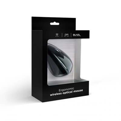 Kép 8/8 - Gembird MUSW-ERGO-01 Ergonomic wireless mouse Black