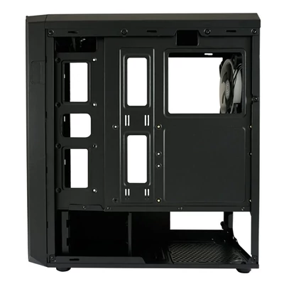 Kép 8/10 - LC Power Gaming 703B QuadLuxx Window Black
