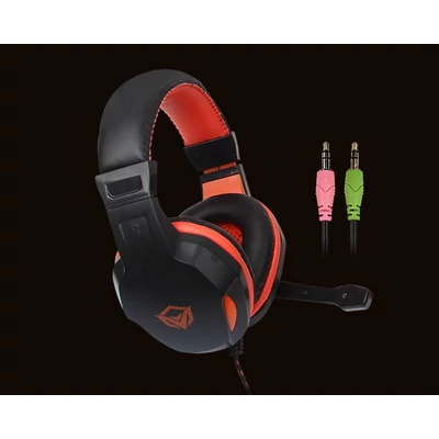 Meetion HP010 Gamer Headset Black/Orange