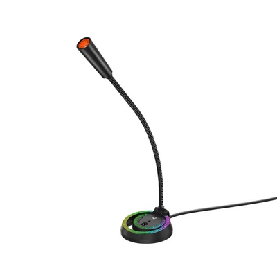Meetion MC14 RGB Desktop USB Conference Microphone Black