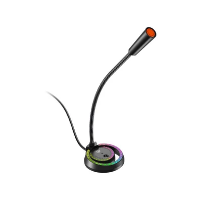 Kép 2/7 - Meetion MC14 RGB Desktop USB Conference Microphone Black
