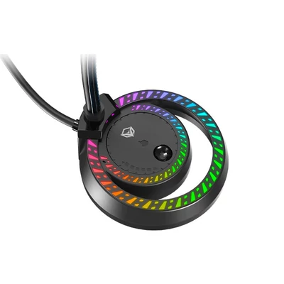 Kép 5/7 - Meetion MC14 RGB Desktop USB Conference Microphone Black