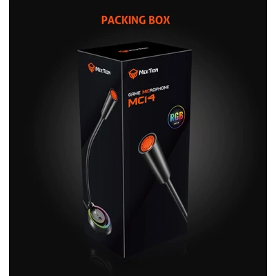 Kép 7/7 - Meetion MC14 RGB Desktop USB Conference Microphone Black